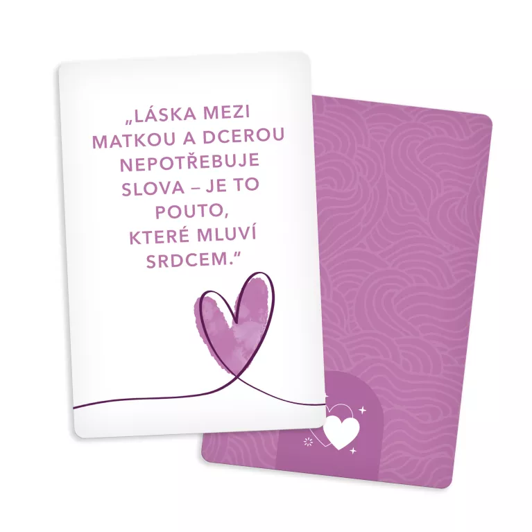 Karetní výzvy - Pro maminku a dceru