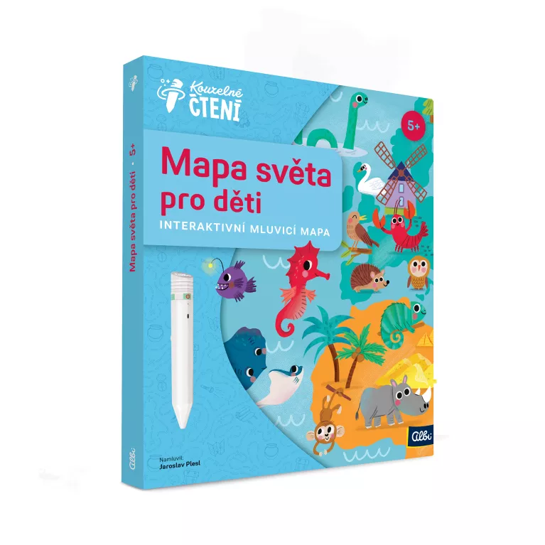 Mapa světa pro děti