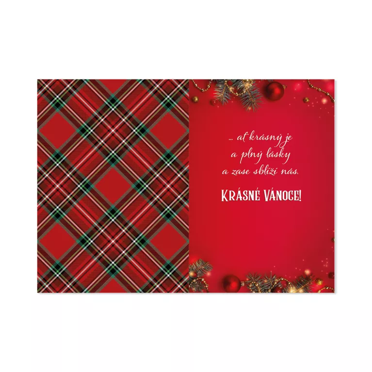 Vánoční hrací přání - Ozdoby