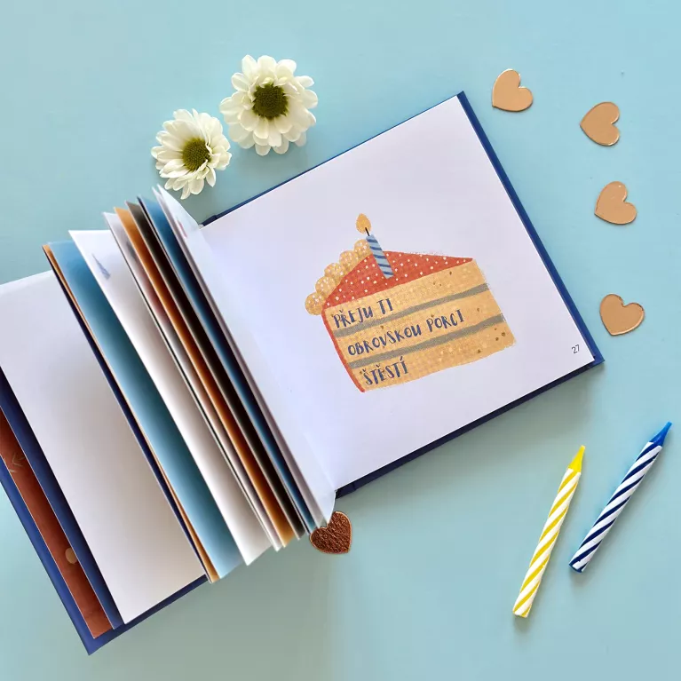 Minikniha - K narozeninám