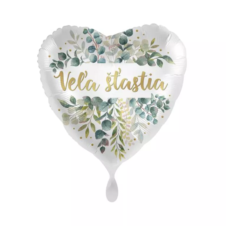 Balónek fóliový Veľa šťastia