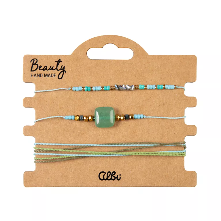 Náramky - Zelený kámen