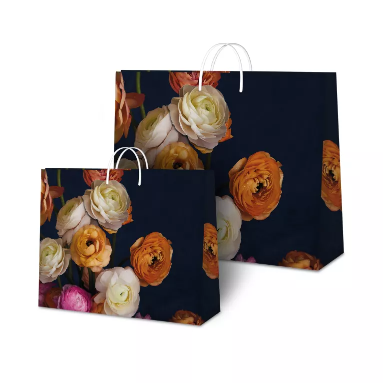 Dárková taška - Pivoňky