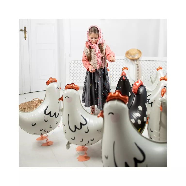 Balónek chodící Slepice