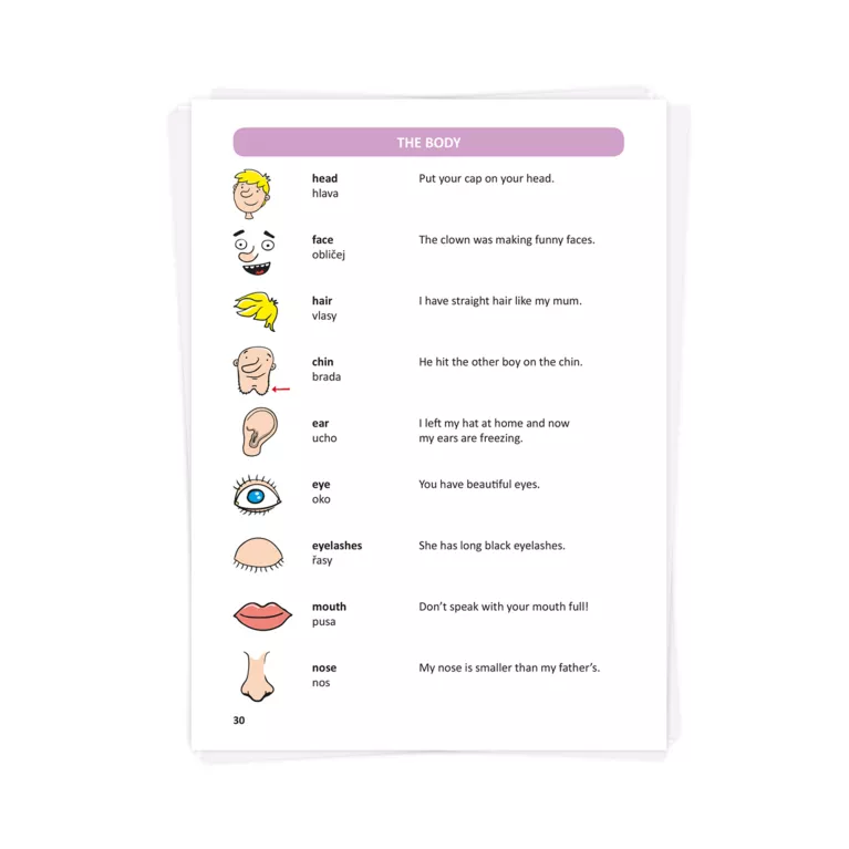 Anglický obrázkový slovník