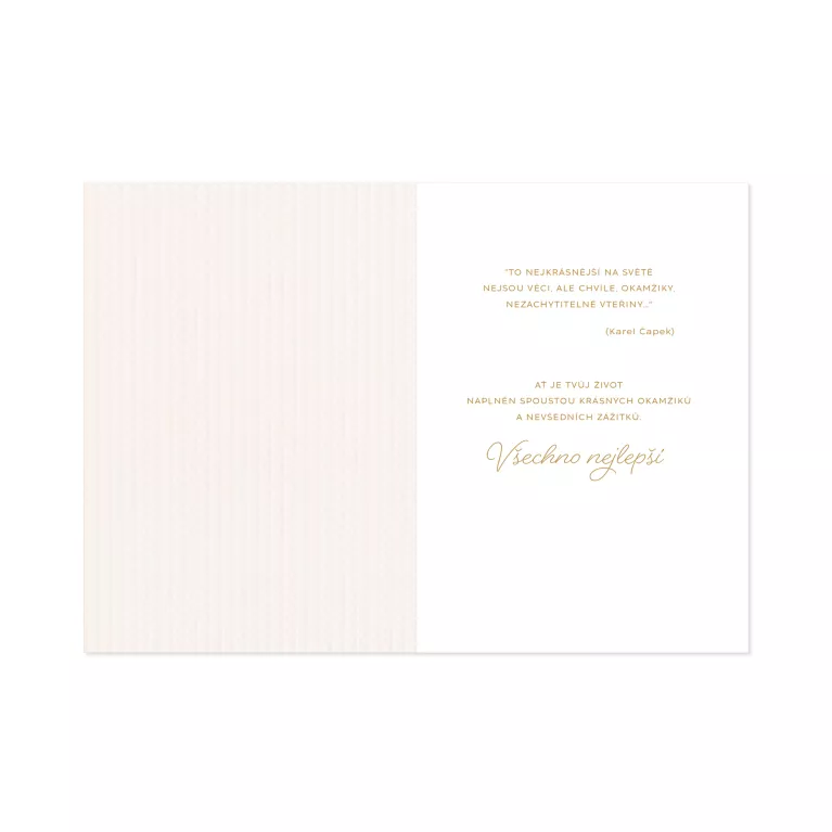 Luxusní přání - Květinový deštník