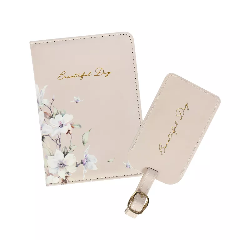 Cestovní sada - Růžová květina