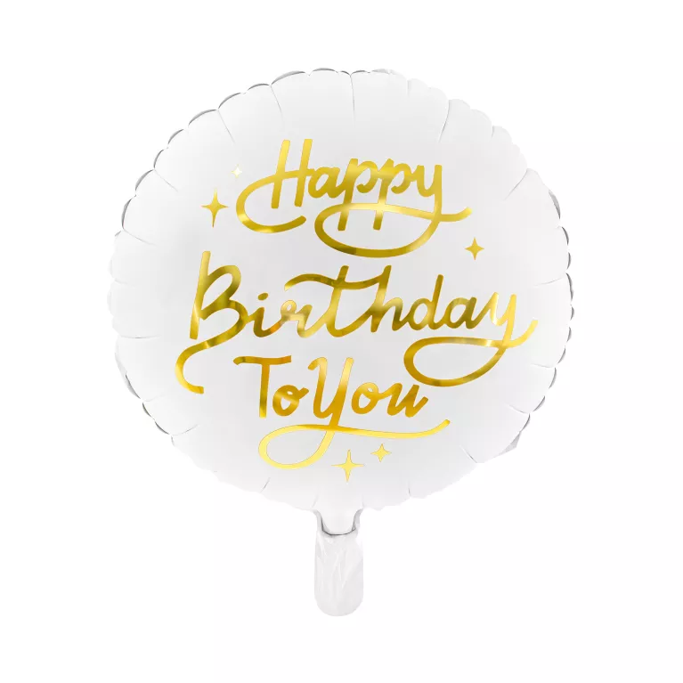 Fóliový balónek Happy Birthday To You