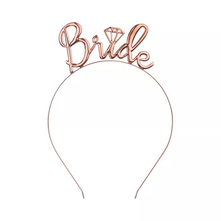 Čelenka Bride rose gold