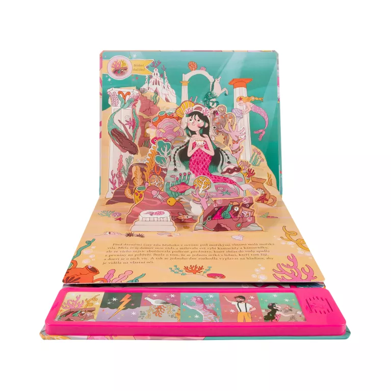 Malá mořská víla - Zvuková 3D kniha