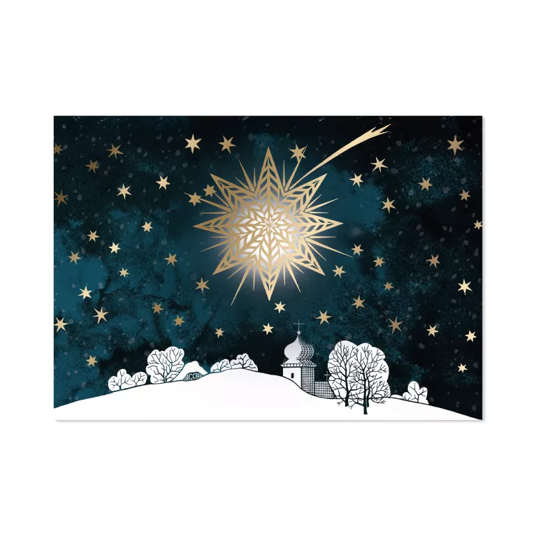 Vánoční hrací přání - Kometa