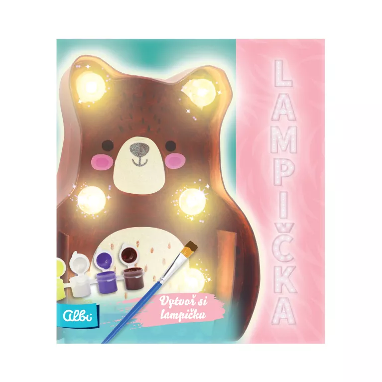 DIY Lampička - Medvídek