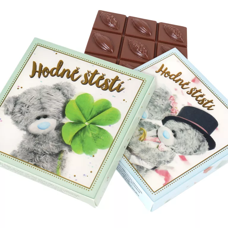 Dárková čokoláda s medvídkem Me to You