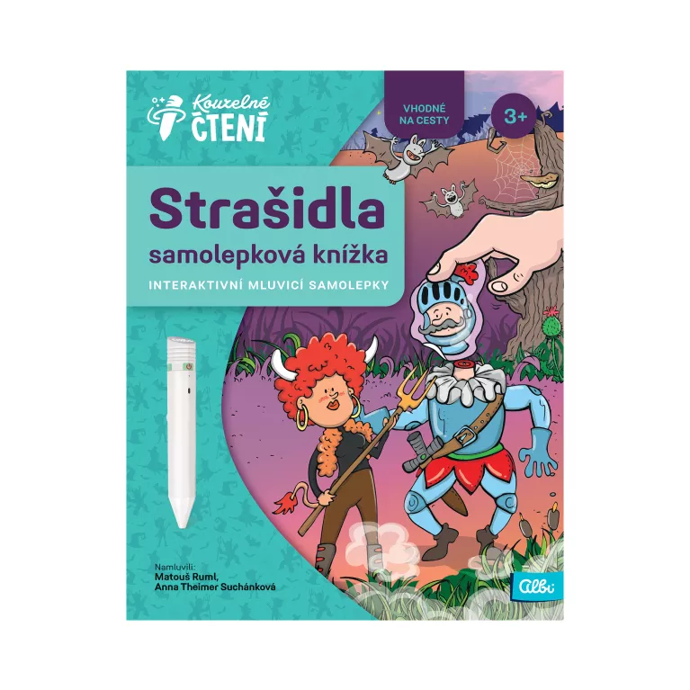 Samolepková knížka Strašidla