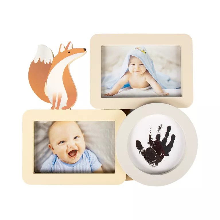 Fotorámeček pro miminko se sadou na otisky