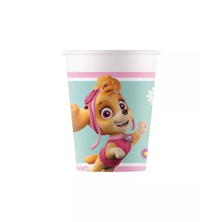 Kelímky Tlapková Patrola 8 ks