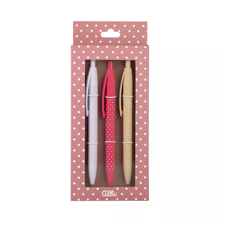 Set 3 propisek - Puntíky