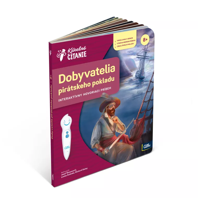 Kniha Dobyvatelé pirátského pokladu SK