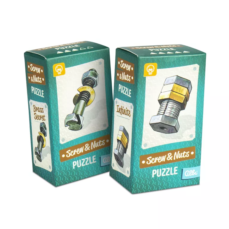 Hlavolamy: Šrouby a matice - Mozkovna