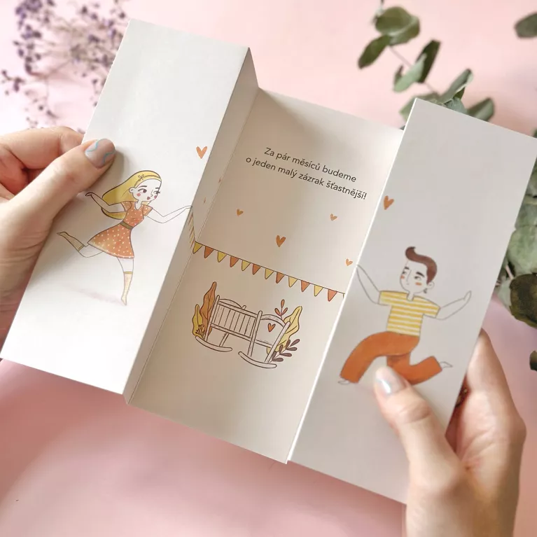 Oznámení - Čekáme miminko