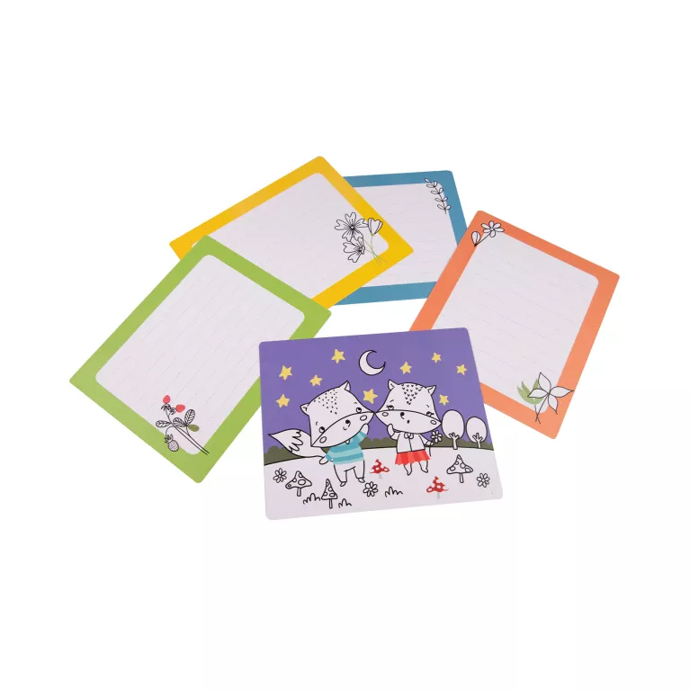 Malování s barvami: Lesní zvířátka - Kvído