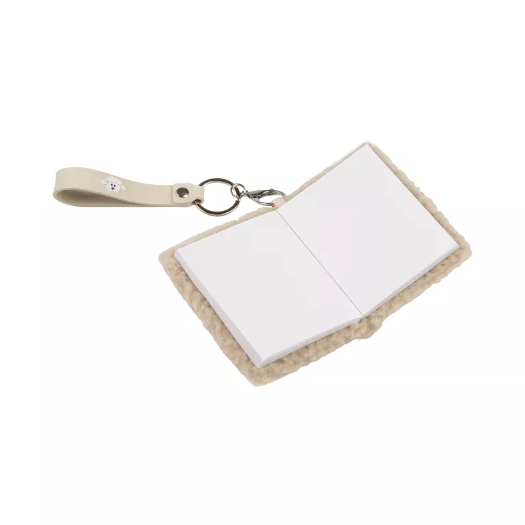 Klíčenka - Béžový bloček