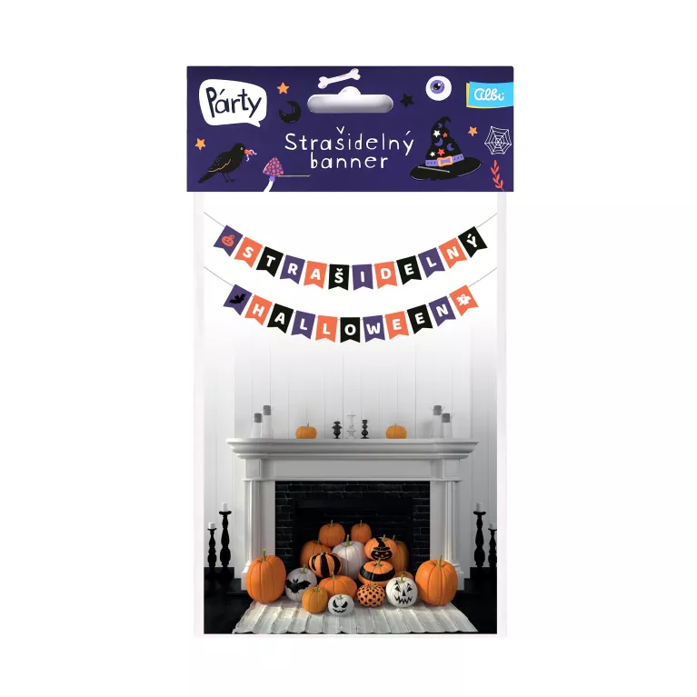 Banner Strašidelný Halloween