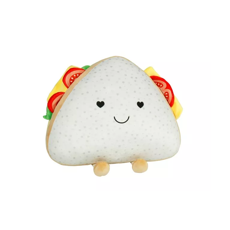 Plyšový polštář - Sendvič