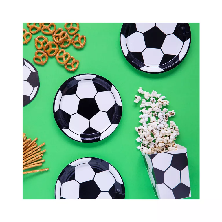 Talíře Fotbalový míč  6 ks