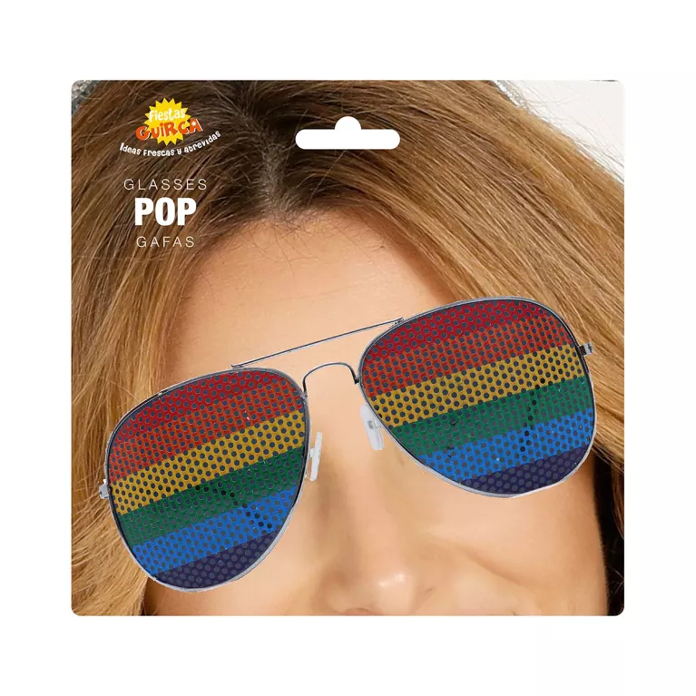 Brýle Pilotky s duhou