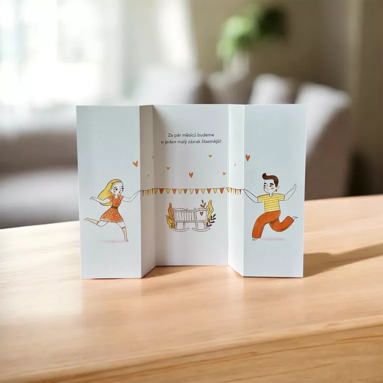 Oznámení - Čekáme miminko