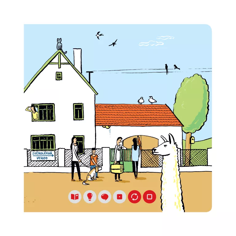 Minikniha povolání - Zvěrolékař