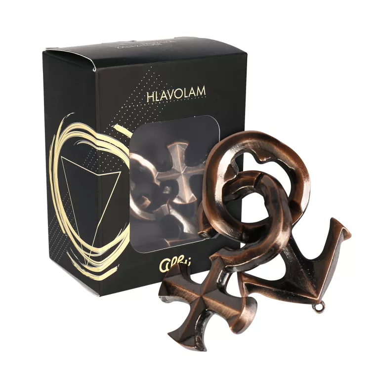 Kovové hlavolamy - Mužská záležitost