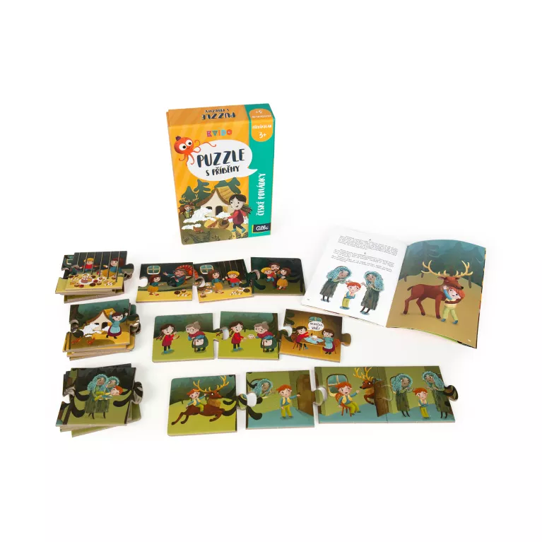 Puzzle s příběhy - České pohádky - Kvído