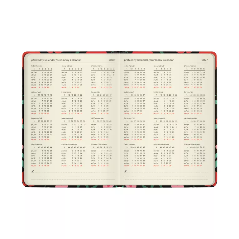 Týdenní diář - Růžičky