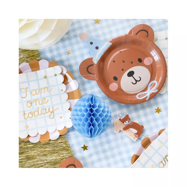 Svíčka dortová Medvídek číslo 1