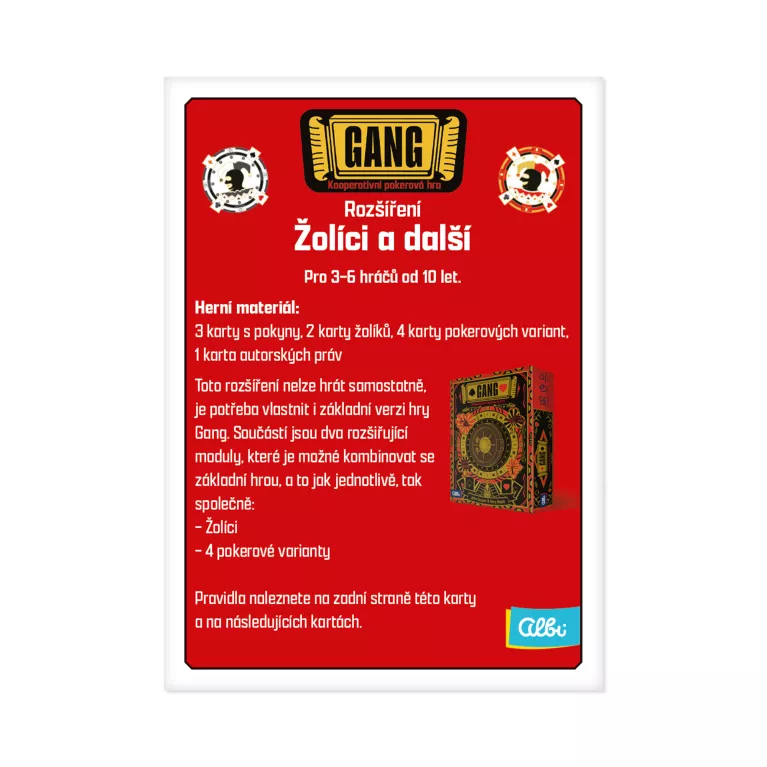 Výhodné balení - Gang + rozšíření Žolíci