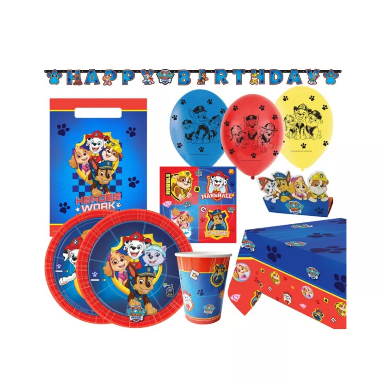 Párty Set Tlapková patrola 56 ks