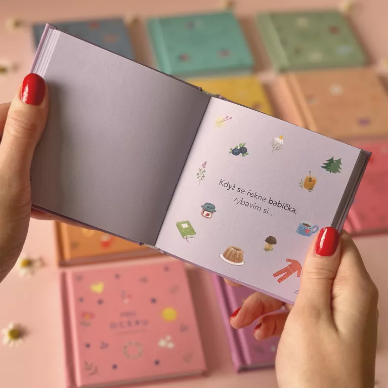 Minikniha - Pro babičku