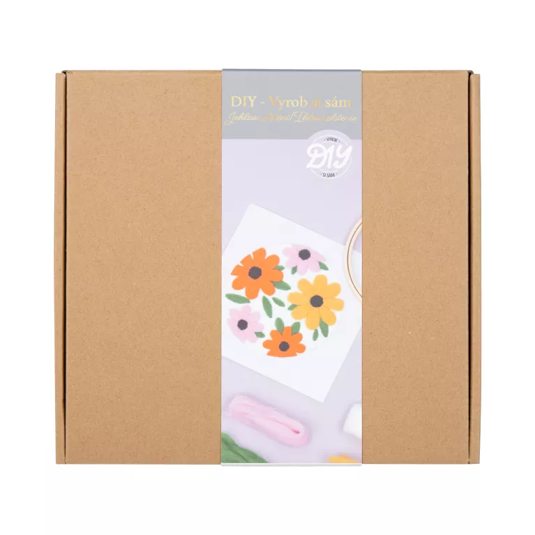 DIY Jehlové plstění - Květiny