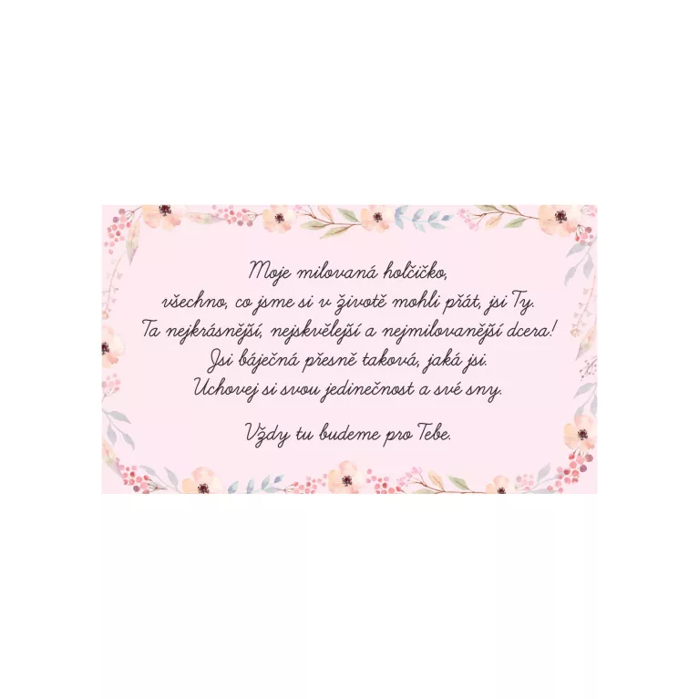 Vzkaz v láhvi - Pro dceru