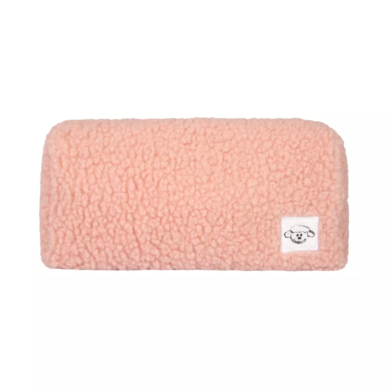 Růžové chlupaté pouzdro