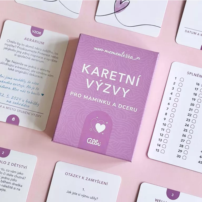 Karetní výzvy - Pro maminku a dceru