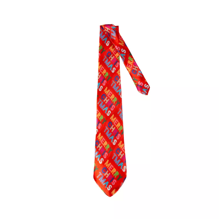 Vánoční kravata hrající Merry Christmas