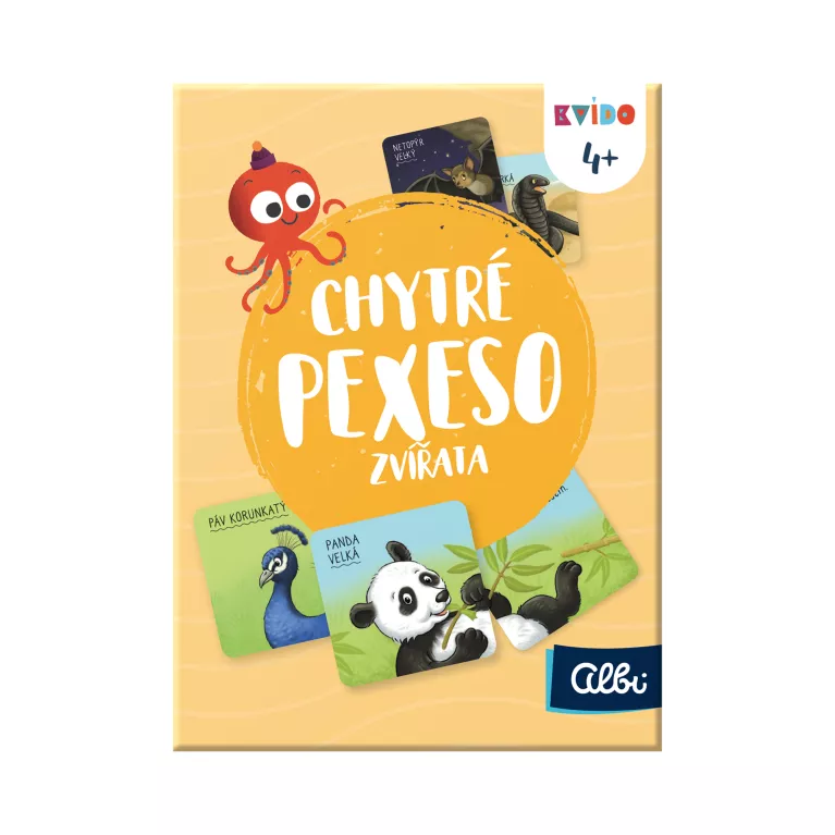 Chytré pexeso - Zvířata 2. vydání