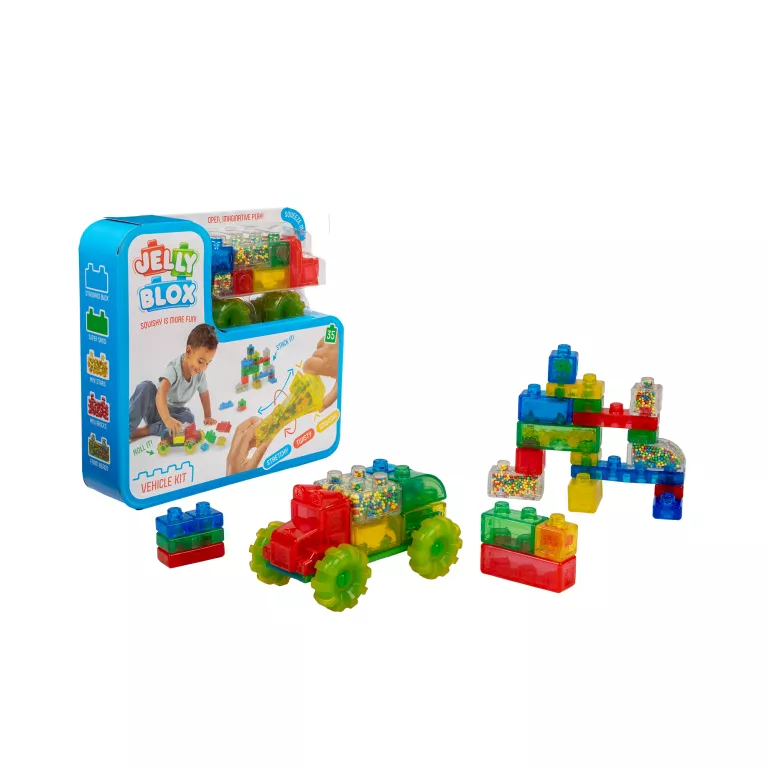 Stavebnice Jelly blox - Autíčko