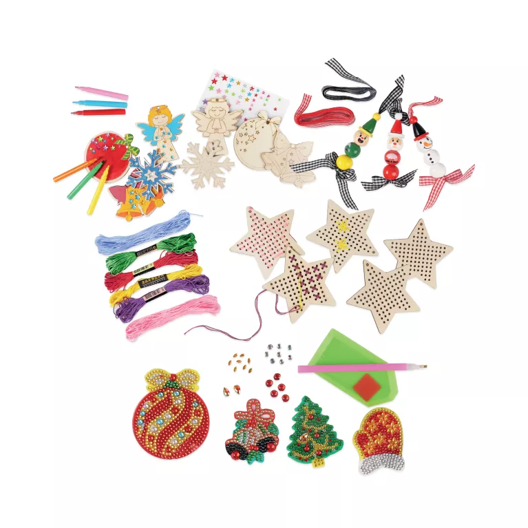 Třpytky a nitky - Vánoční dílnička