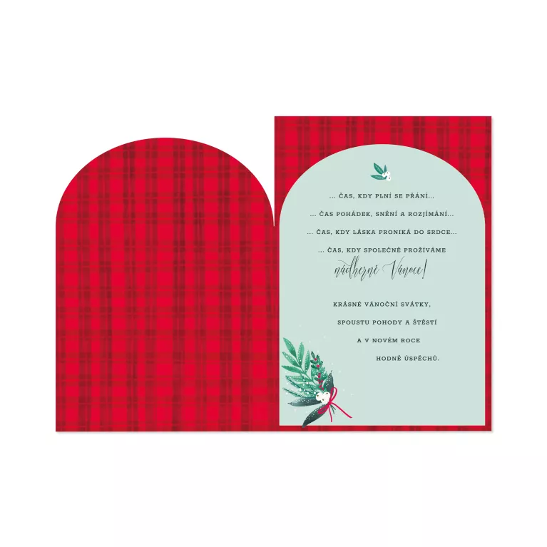 Vánoční přání - Věneček