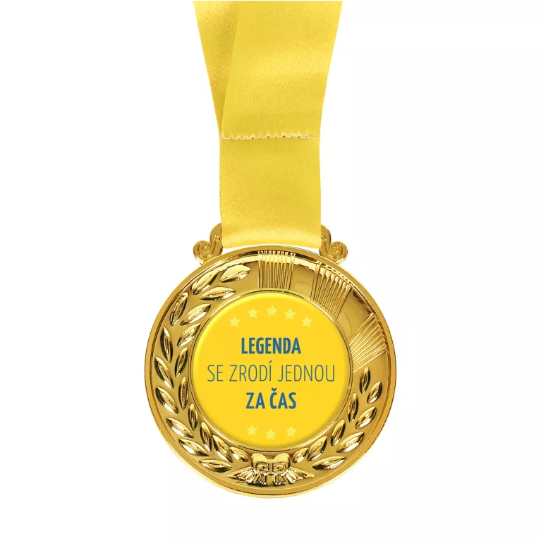 Přání s medailí - Legenda