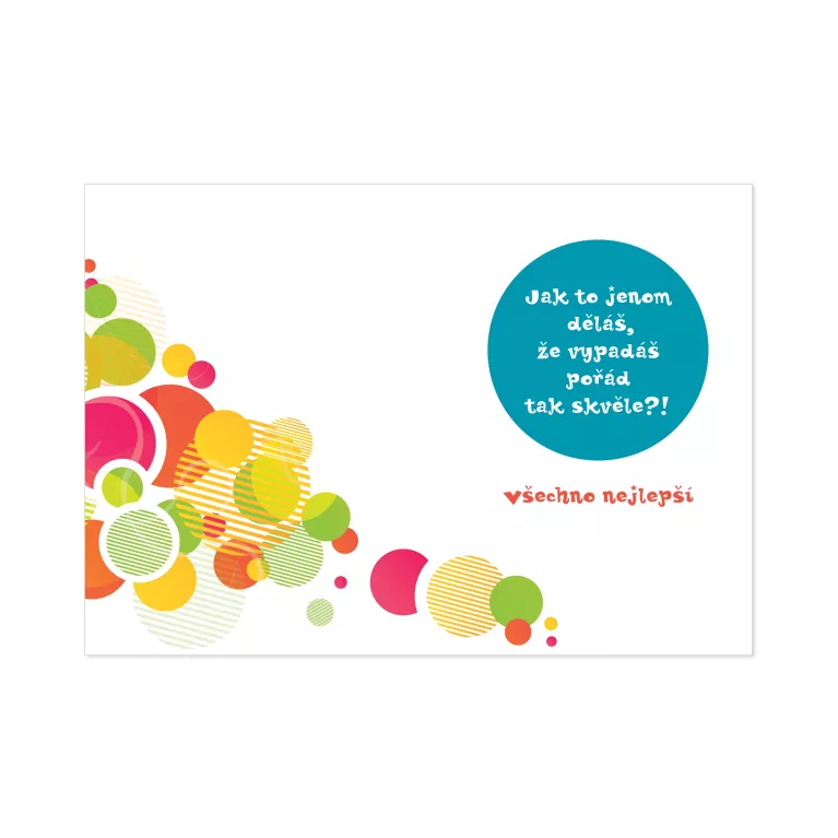 Narozeninové přání - Ježkovy voči